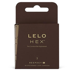 Lelo - HEX Condoms Respect XL 3 Pack